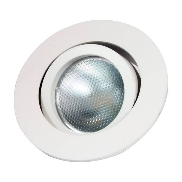  Megatron Megatron Decoclic Gu10/gu5.3 Led Recessed Spotlight, Round, White 
