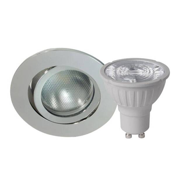  Megatron Megatron Decoclicset Downlight Gu10 5.2 W Silver 