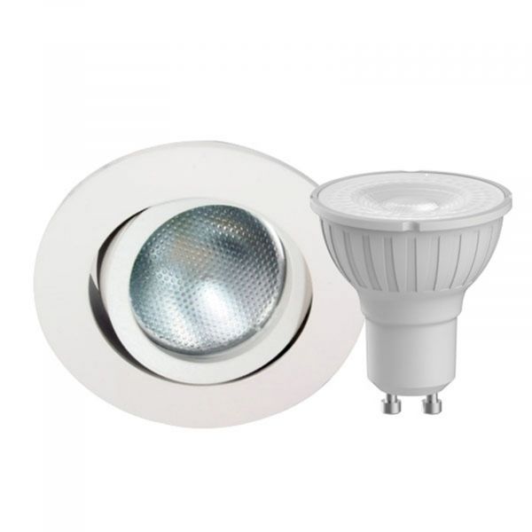  Megatron Megatron Decoclicset Led Downlight Gu10 5 w White 