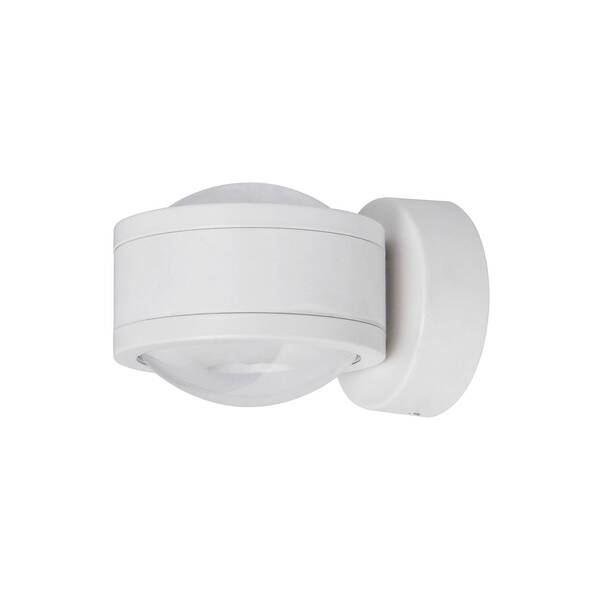  Megatron Megatron Due Punto Led Wall Light, Matt White 