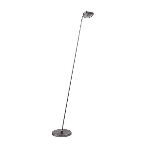  Megatron Megatron Ottica Stando Led Floor Lamp, Titanium 