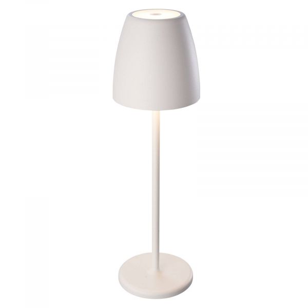  Megatron Megatron Tavola Led Battery Table Lamp White 