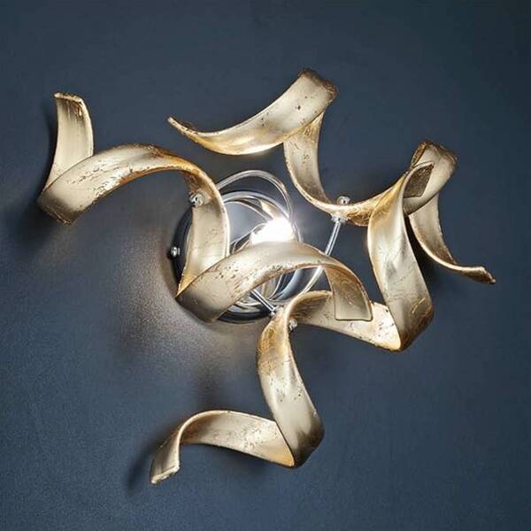  Metallux Metallux Glossy Wall Light Gold 