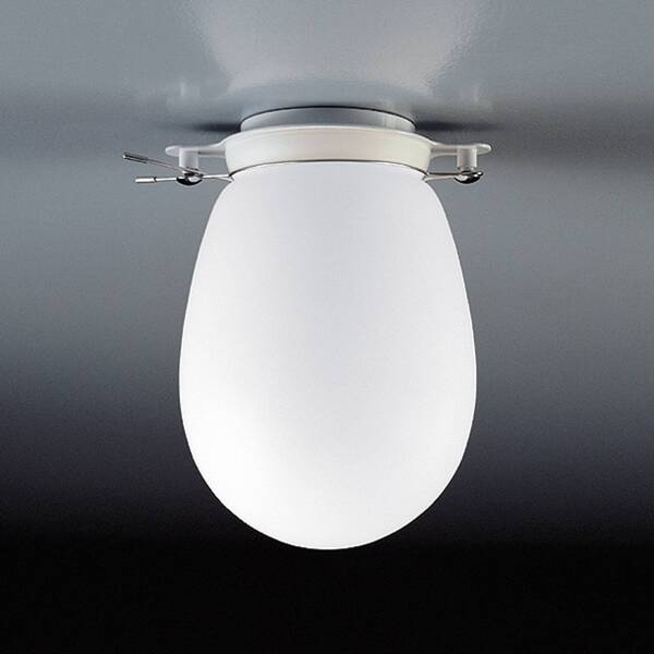  Milan Iluminación Milan Iluminación Bano Ceiling Light With Opal Glass 