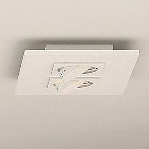  Milan Iluminación Milan Iluminación Milan Marc - Led Ceiling Light, 2-bulb, Pivotable 