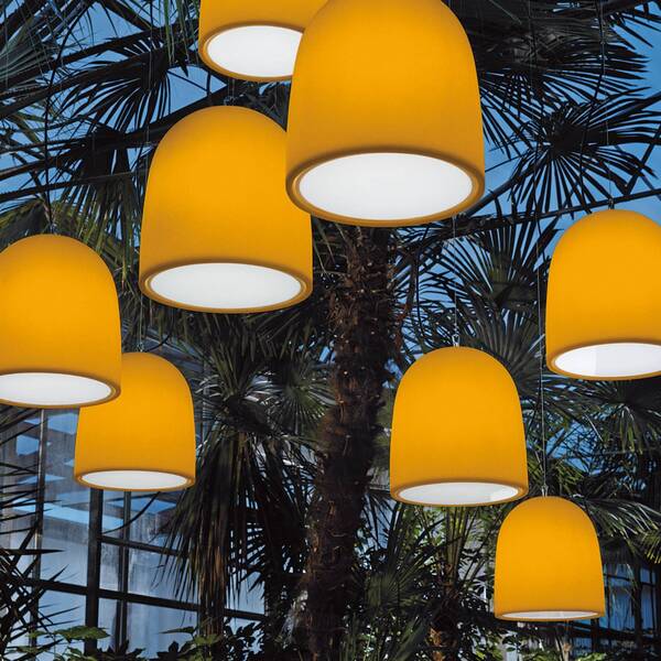  Modo Luce Modo Luce Campanone Pendant Lamp ø 51 cm Orange 