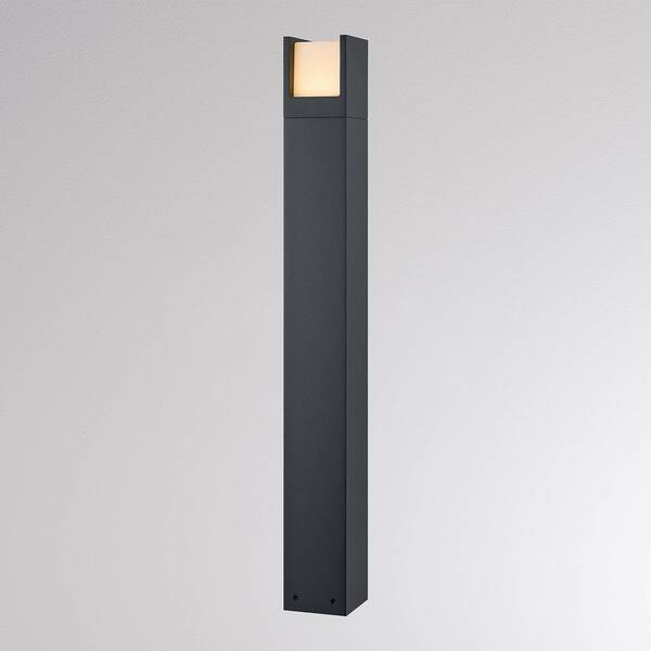  Molto Luce Molto Luce Fynn-u Led Path Light, Height 85 Cm, Anthracite, Cct Ip65 On/off 