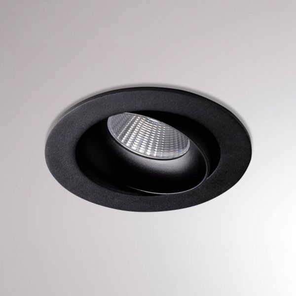  Molto Luce Molto Luce Kalio Led Downlight Round 2,700 k 24° Black 