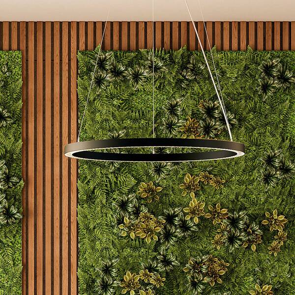  Molto Luce Molto Luce Led Hanging Light Perfora Pro, Black, ø 90.5 Cm 
