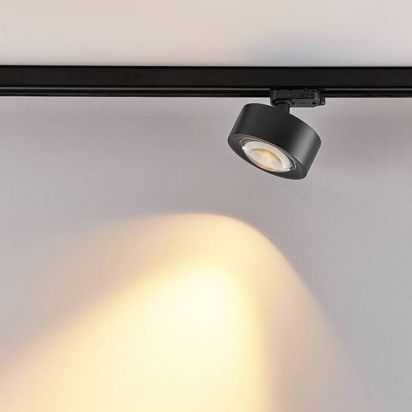  Molto Luce Molto Luce Led 3-phase Track Spotlight Mag , Black, 830 
