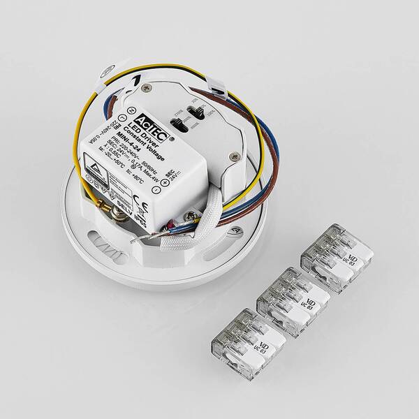  Molto Luce Molto Luce Led Recessed Light Wall 68 R Sina Rd, White, Aluminium, Cct 