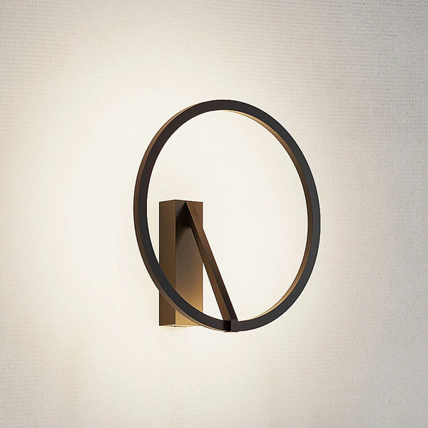  Molto Luce Molto Luce Led Wall Light Melli Sd, Black, Aluminium, ø 33 Cm 