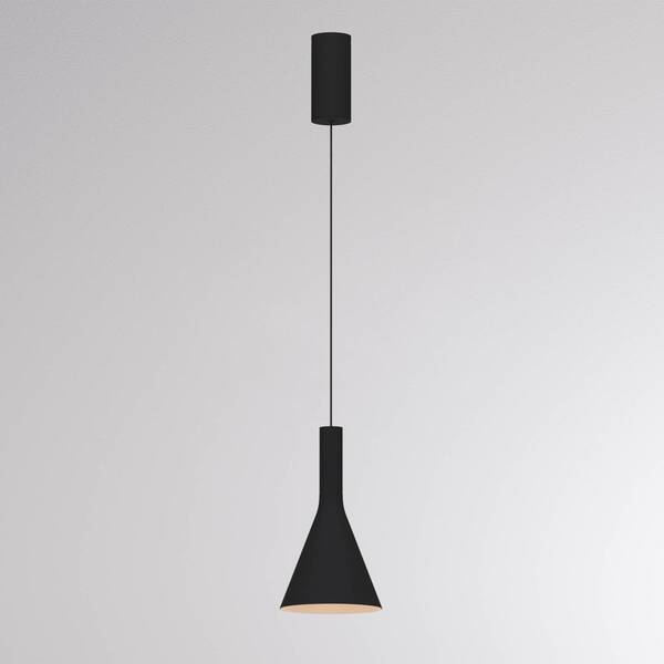  Molto Luce Molto Luce Lora I Led Pendant Light, Black, ø 15 Cm, Dimmable, 40°, Cct 