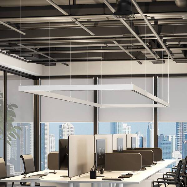  Molto Luce Molto Luce Perfora Proline M Led Hanging Light, White, 106 Cm, Dali Up/down 
