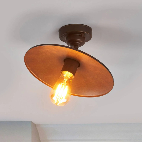  Moretti Luce Moretti Luce Alice Ceiling Light In Antique Brass 