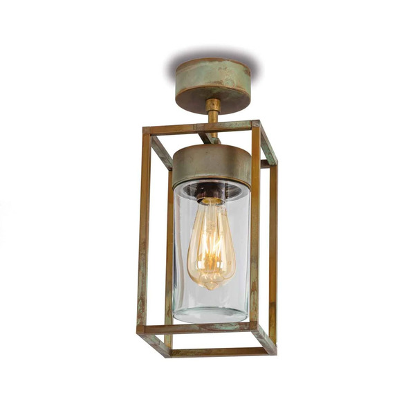  Moretti Luce Moretti Luce Cubic³ Ceiling Light 3367 Brass Antique/clear 