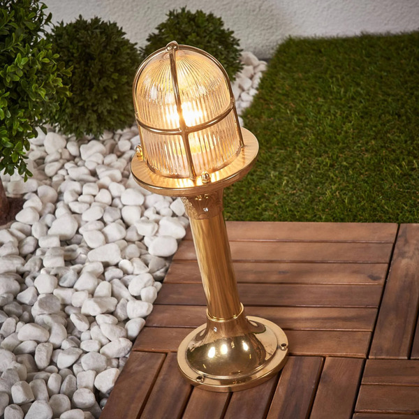  Moretti Luce Moretti Luce Ocean Pillar Light, Brass 