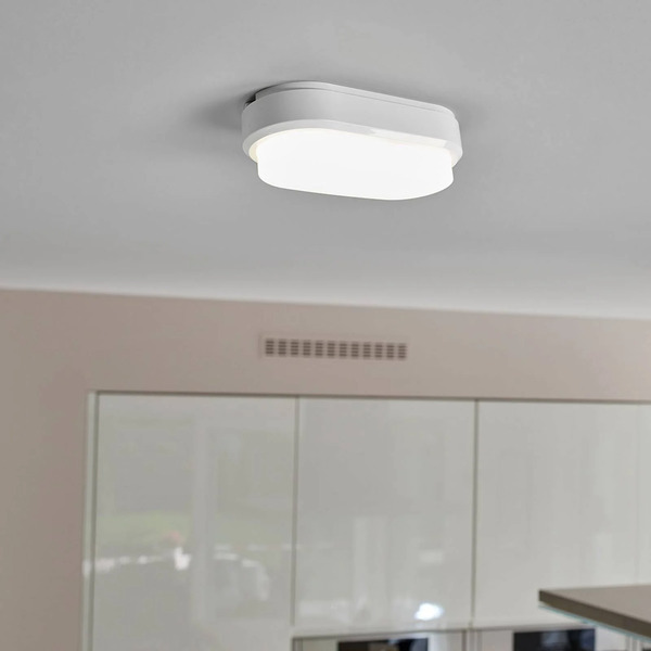  Müller-licht Müller-licht Led Sensor Ceiling Light Ipsum With Sensor, White, Oval 