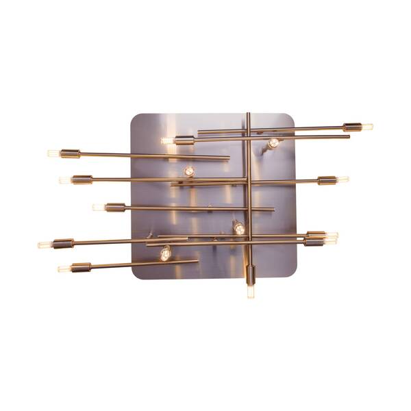  Näve Näve Ancona Ceiling Light, 14-bulb, Steel 