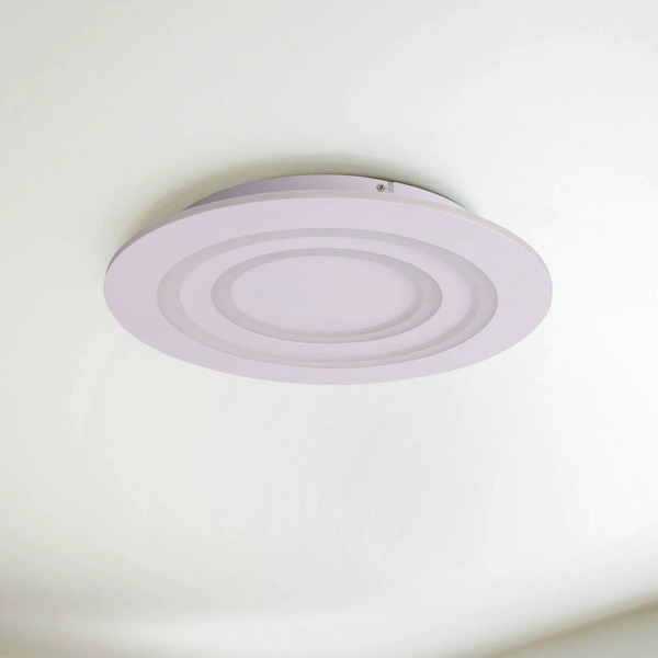  Näve Näve Led Ceiling Light Mirel, White, Metal ø 50 Cm Rgb Cct Remote Control 