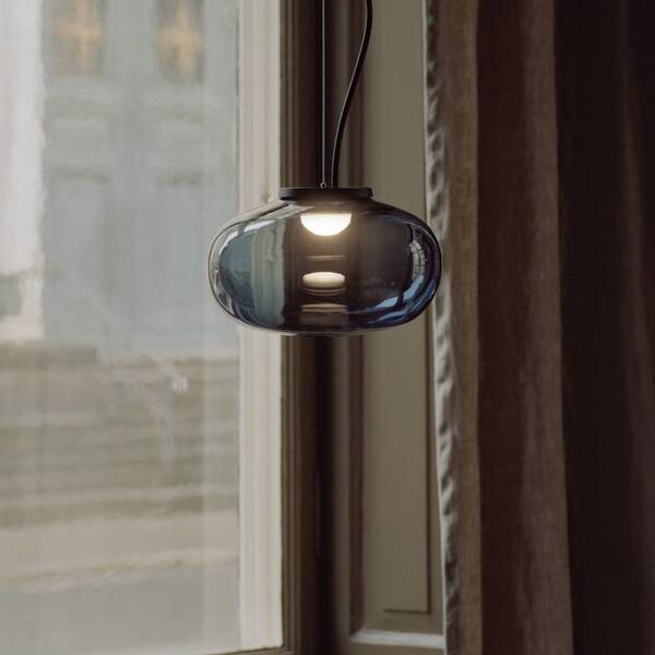  New Works New Works Karl-johan Small Hanging Light, 23 Cm, Grey 