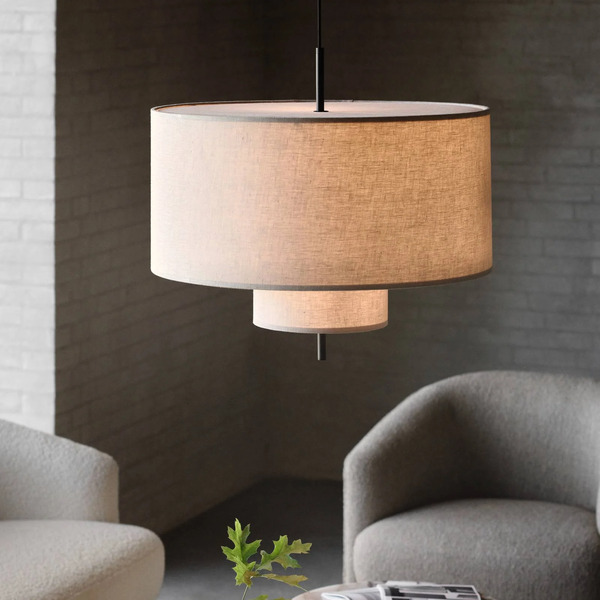  New Works New Works Margin Pendant Light Textile ø 88 Cm 