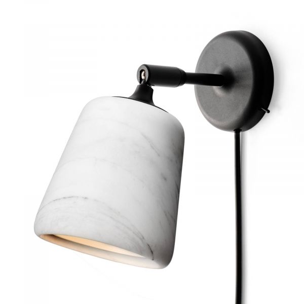  New Works New Works Material New Edition Wall Lamp, Marble 