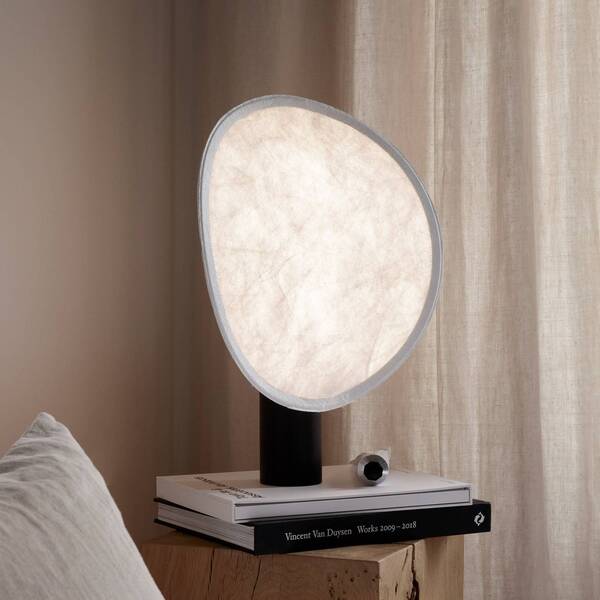  New Works New Works Tense Led Rechargeable Table Lamp, White/black, 43 Cm 
