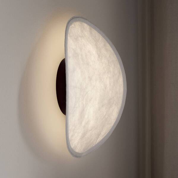  New Works New Works Tense Led Wall Light, White/black, ø 35 Cm 