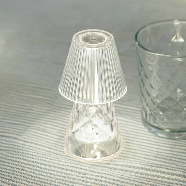  Newgarden Newgarden Led Table Lamp Lola 12 Lux, Battery, Transparent 
