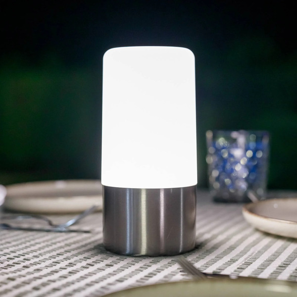  Newgarden Newgarden Led Table Lamp Maia, Grey, Ip54, Rgbw 