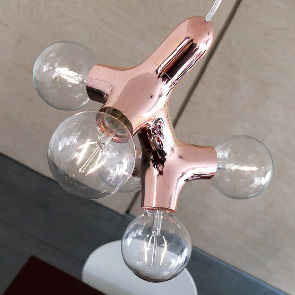  Next Next Dna Designer Pendant Light Double-5, Copper 