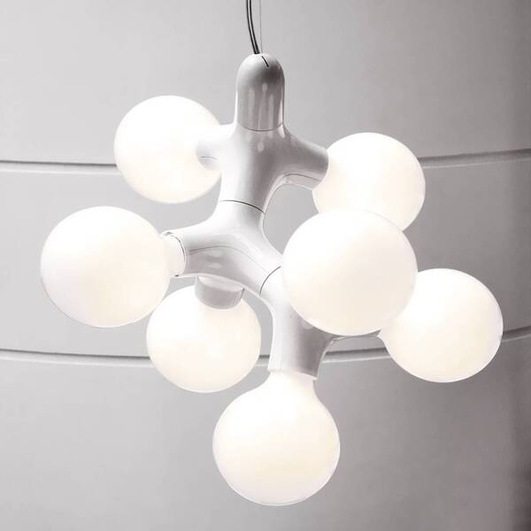  Next Next Dna Triple - 7-bulb Pendant Light, White 