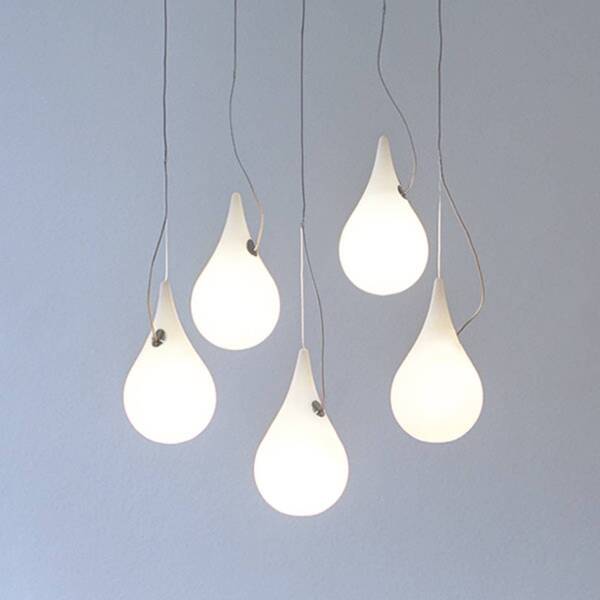  Next Next Liquid Light Drop-2 Xs Hanging Light, 5-bulb, ø 33 Cm 
