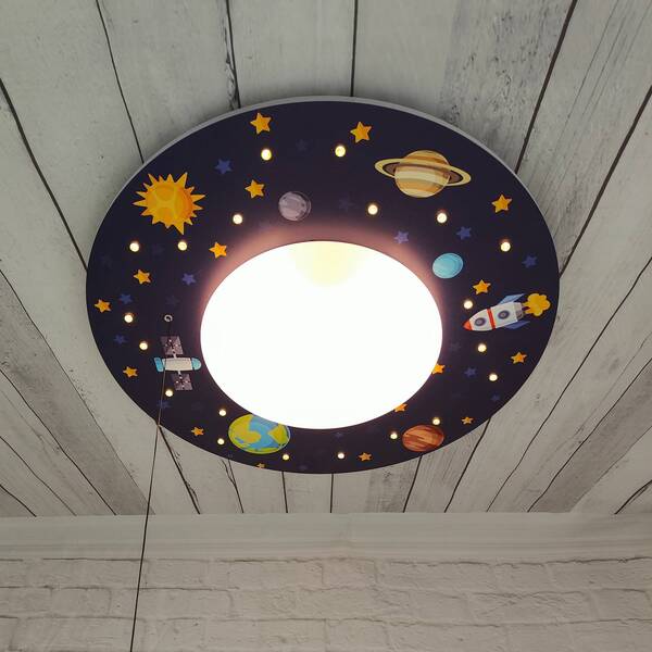  Niermann Standby Niermann Standby Space Ceiling Light With An Led Starry Sky 