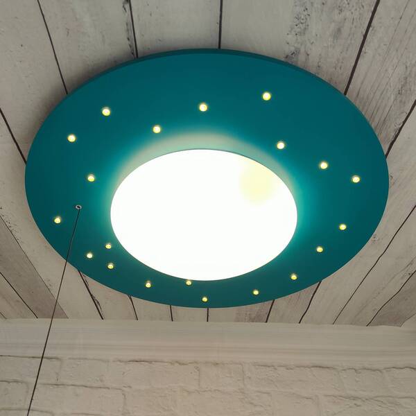  Niermann Standby Niermann Standby Starlight Ceiling Light With A Starry Sky, Blue 