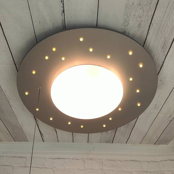  Niermann Standby Niermann Standby Starlight Ceiling Light With A Starry Sky, Silver 
