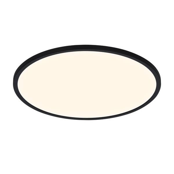  Nordlux Nordlux Oja Smart Led Ceiling Light, Black, ø 60 Cm 