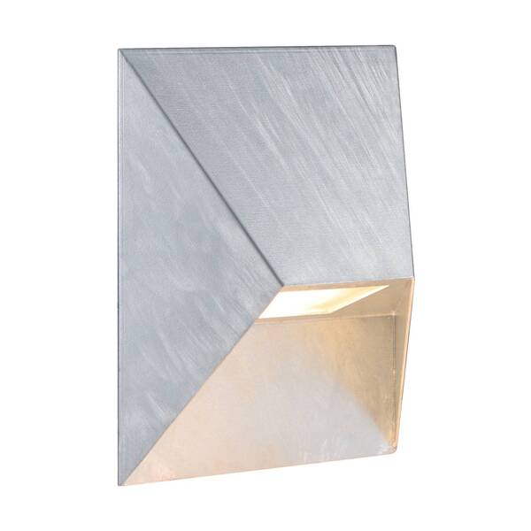  Nordlux Nordlux Pontio 15 Outdoor Wall Light Angular, Galvanised 