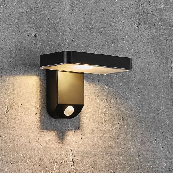  Nordlux Nordlux Rica Square Led Solar Wall Light, Angular 