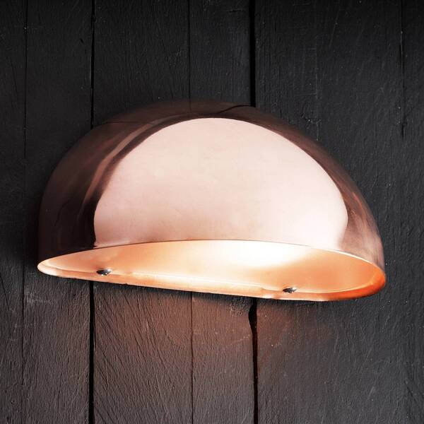  Nordlux Nordlux Wall Light Bergen, Semicircular, Copper 
