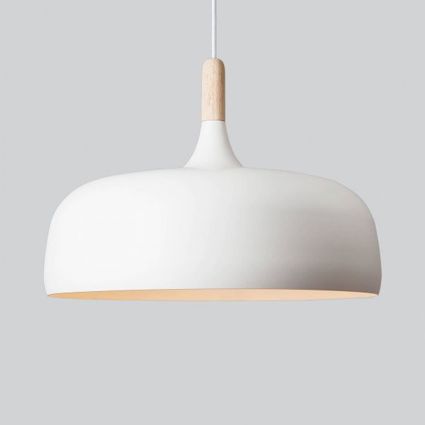  Northern Northern Acorn Hanging Light, Matt White 