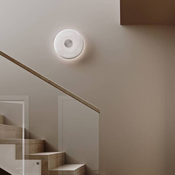  Northern Northern Glint Led Wall Light, Aluminium 
