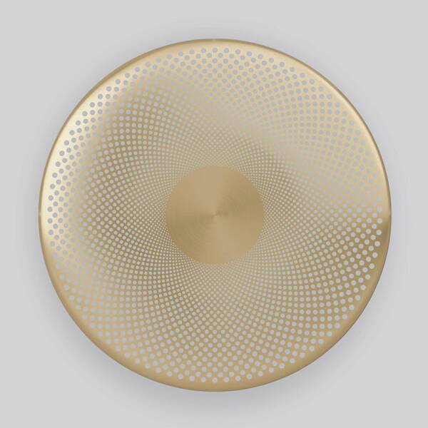  Northern Northern Glint Led Wall Light, Brass 