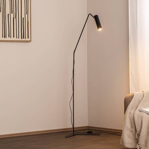  Nowodvorski Lighting Nowodvorski Lighting Eye Super Floor Lamp With Movable Head, Black 
