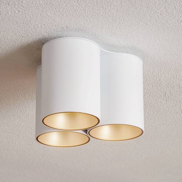  Nowodvorski Lighting Nowodvorski Lighting Eye Tone Iii Ceiling Light, White/gold 