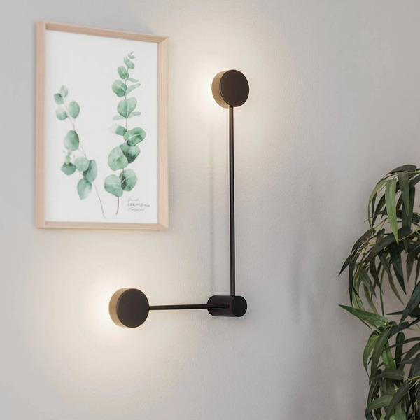  Nowodvorski Lighting Nowodvorski Lighting Orbit Ii Wall Light 20/40, Black, 2-bulb 