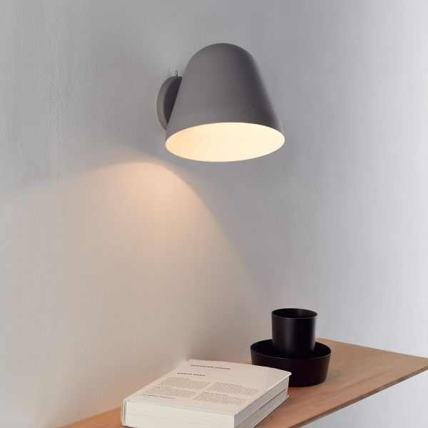  Nyta Nyta Tilt Wall Short Wall Light, Grey 