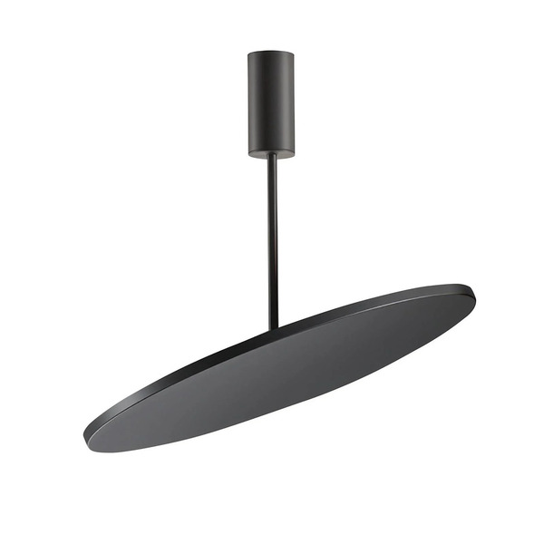  Olev Olev Led Ceiling Lamp Fluentis Black ø 54 Cm Metal 2,700 K 