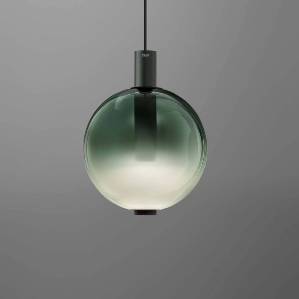  Olev Olev Led Pendant Light Beam Stick Nuance, Green, ø 20 Cm, 927 